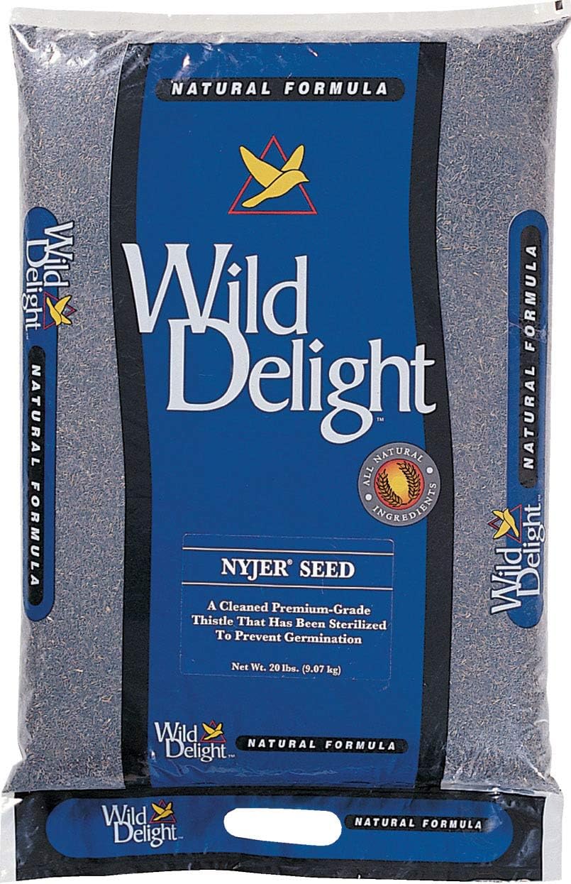 Wild Delight Premium Nyjer Seed Wild Bird Food – High-Oil Finch Seed