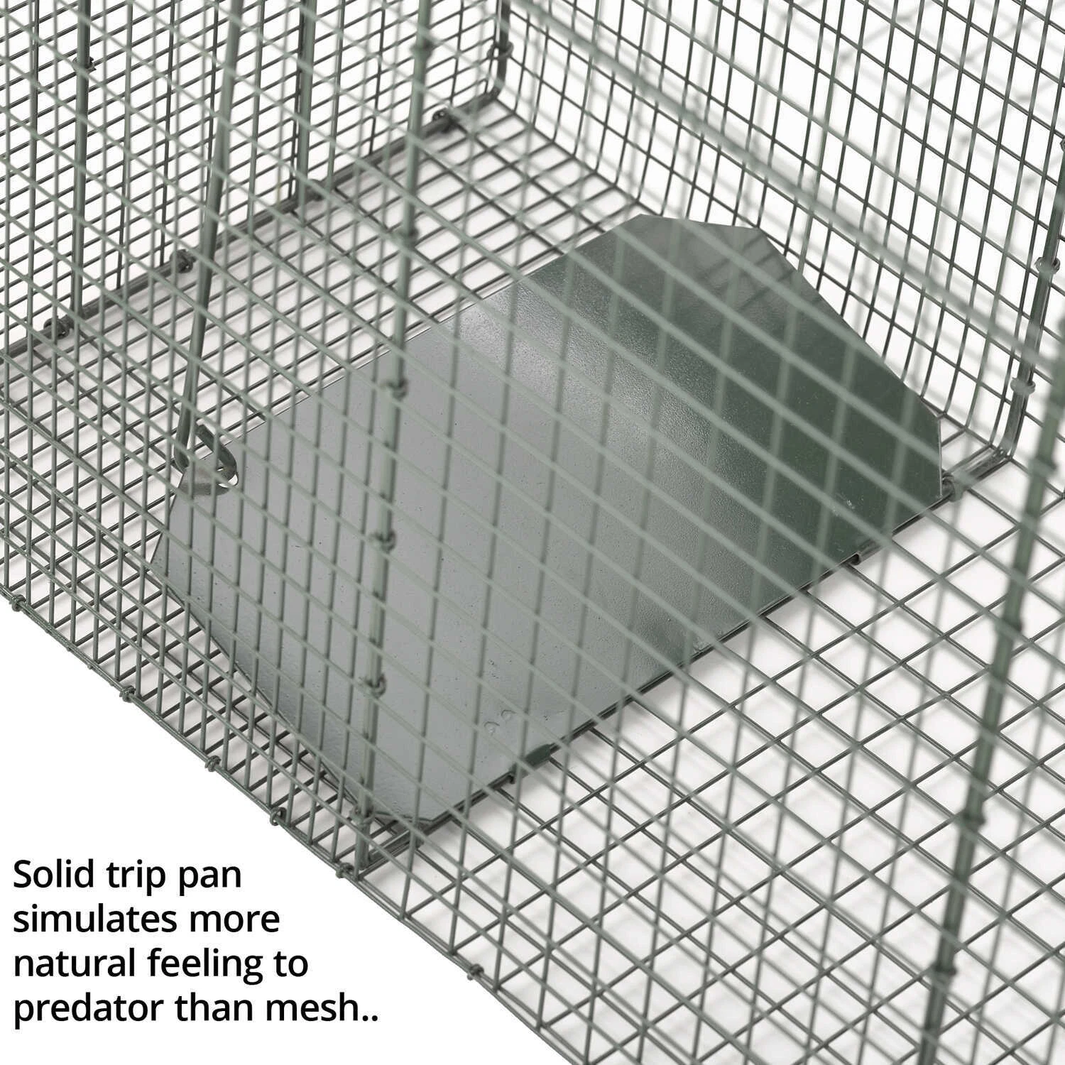 Duke Traps Heavy Duty XX-Large Live Animal Cage Trap 36" x 15" x 20" – Coyote, Bobcat & Dog Trap