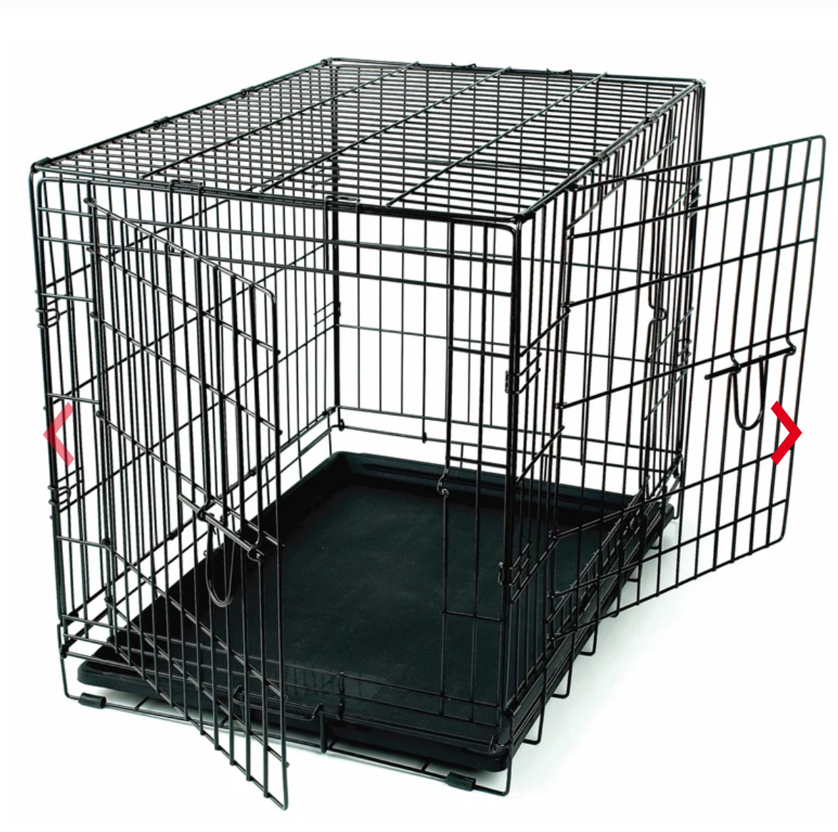 Large Double Tuf Wire Crate Double Door