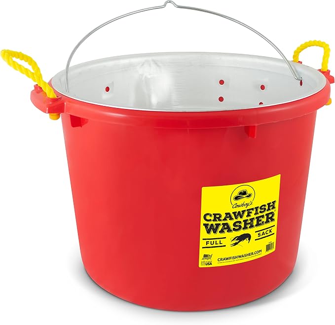 Cowboy's Aluminum Strainer for Crawfish Washer
