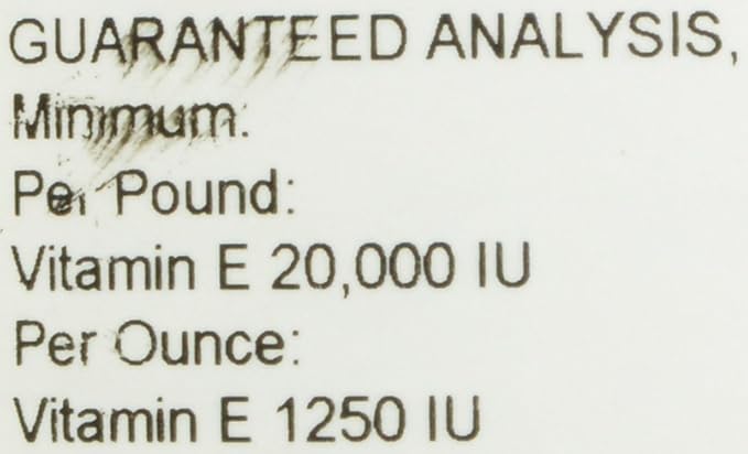 AniMed Vitamin E Powder Horse Supplement 2.5 lb – Antioxidant Nutritional Support for Horses