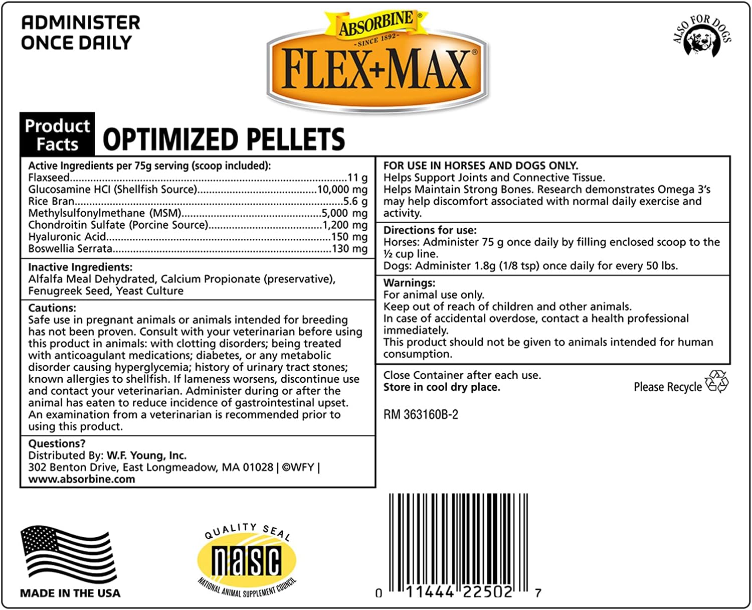 Flex+Max Pellets-60 Day 10# 