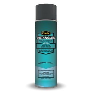 Pyranha Detangler Spray for Horses & Dogs – Conditioning & Moisturizing Aerosol, 10 oz