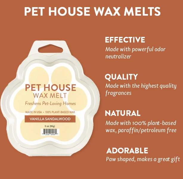 One Fur All® Pet House Vanilla Sandalwood Wax Melt — image 2