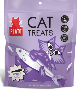 Plato Air-Dried Cat Treats Baltic Sprat – Single Ingredient