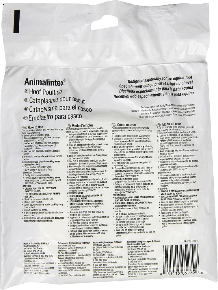 Animalintex Poultice Pad 1-each