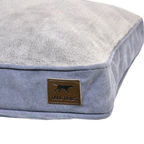 Tall Tails Dream Chaser Charcoal Cushion Dog Bed