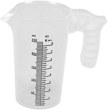Valley Industries Multi-Purpose Measuring Pitcher – 8 oz., Translucent