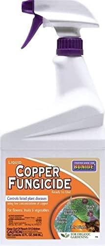 Bonide Captain Jack's Copper Fungicide, 32 oz Ready-to-Use Spray for Organic Gardening, Controls Common Diseases, for Fruit Trees, Vegetables & Ornamentals,