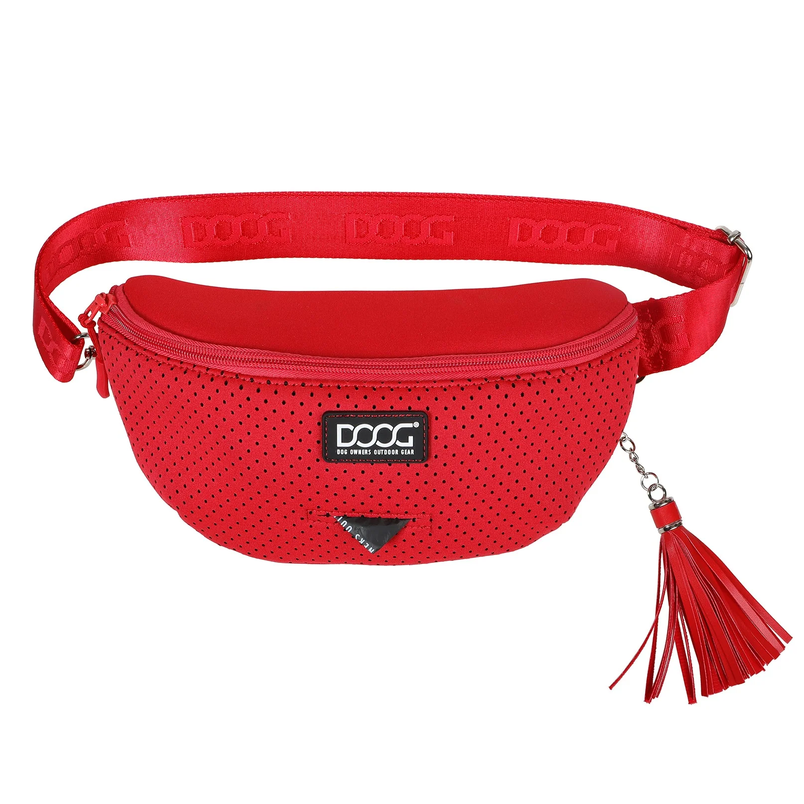DOOG NeoSport Hip Belt Red – Hands-Free Dog Walking & Running Belt for Active Pet Owners