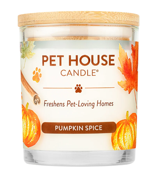 One Fur All® Pet House Pumpkin Spice Candle