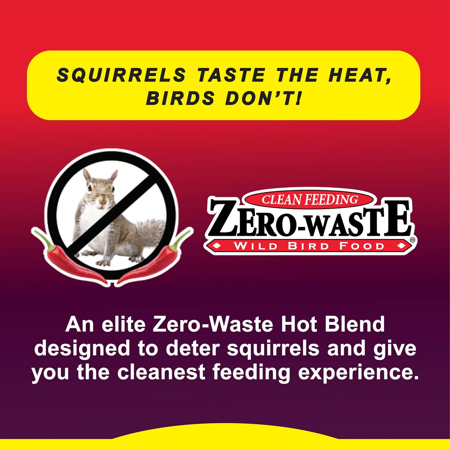 Wild Delight Advanced Formula Squirrel Away Zero Waste Wild Bird Food – 5 lb