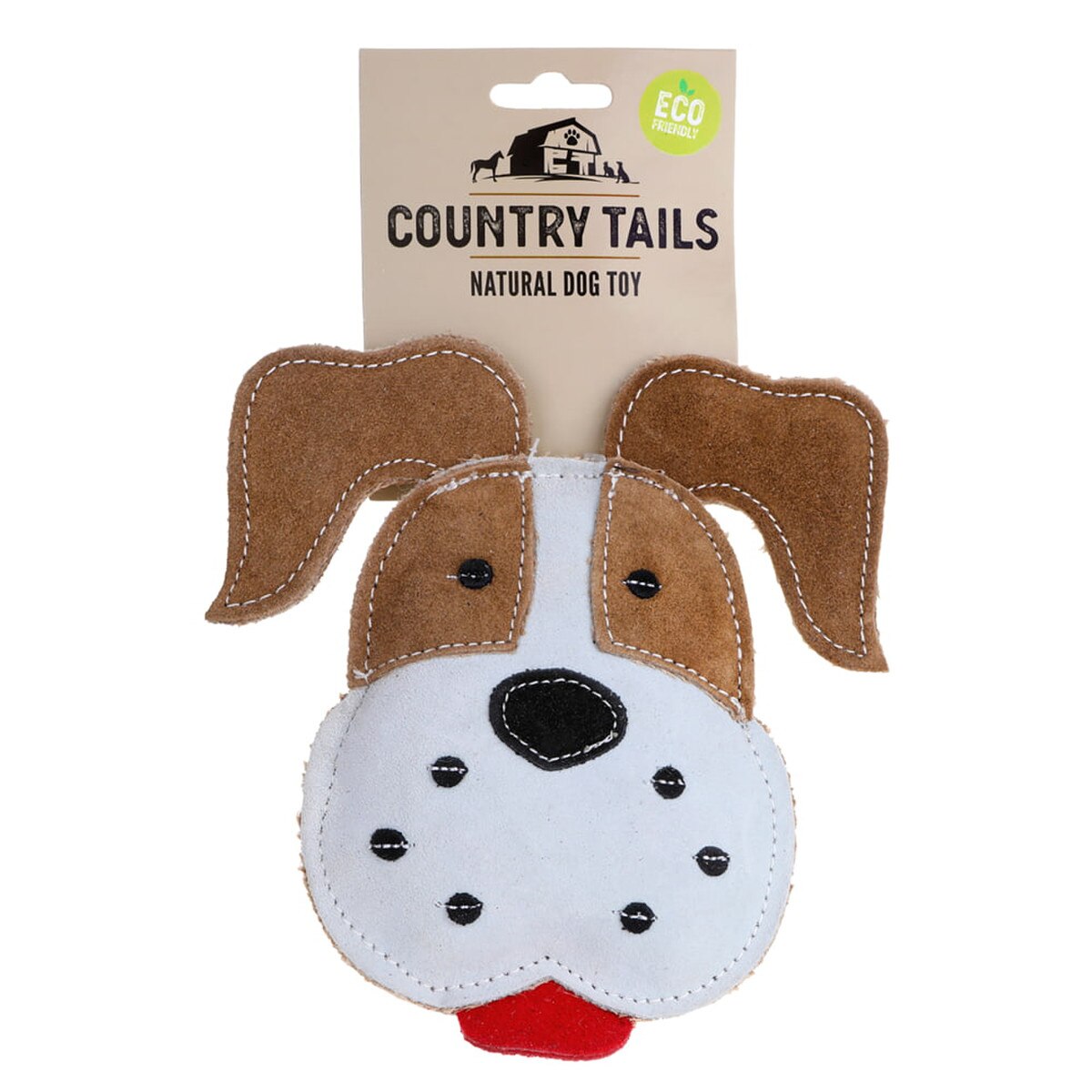 Country Tails Beagle Brown & White Dog Toy – 23" Durable Dog Chew & Tug Toy