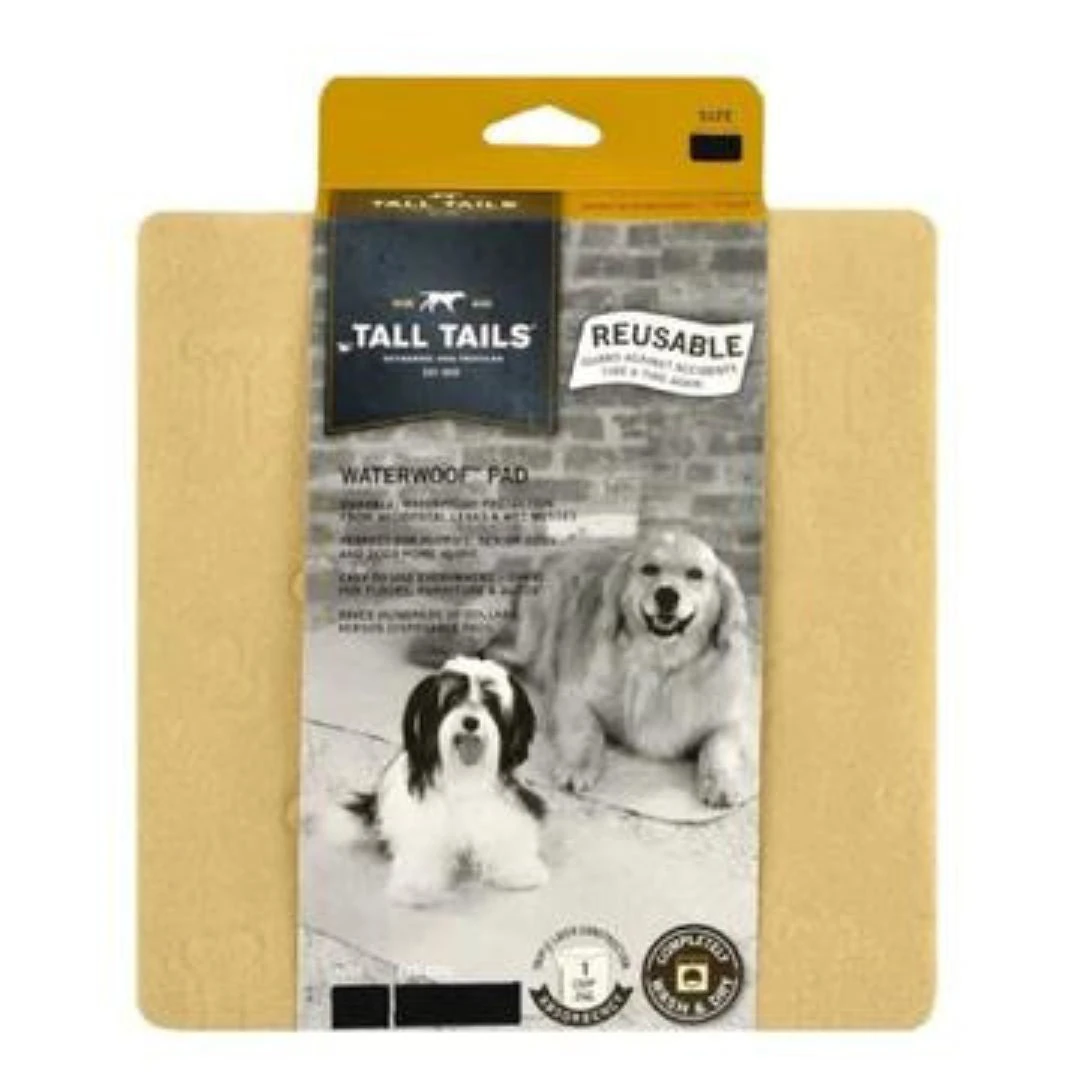 Tall Tails Waterproof Dog Pad – Tan, Large 33 x 21 Inch