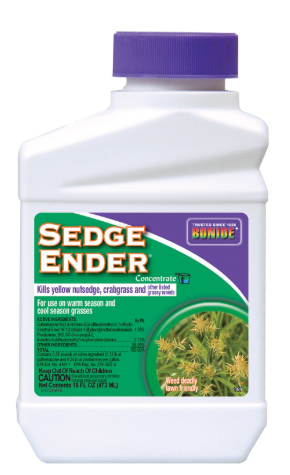Bonide Sedge Ender Concentrate 16 oz – Nutsedge, Crabgrass & Grassy Weed Killer for Lawns