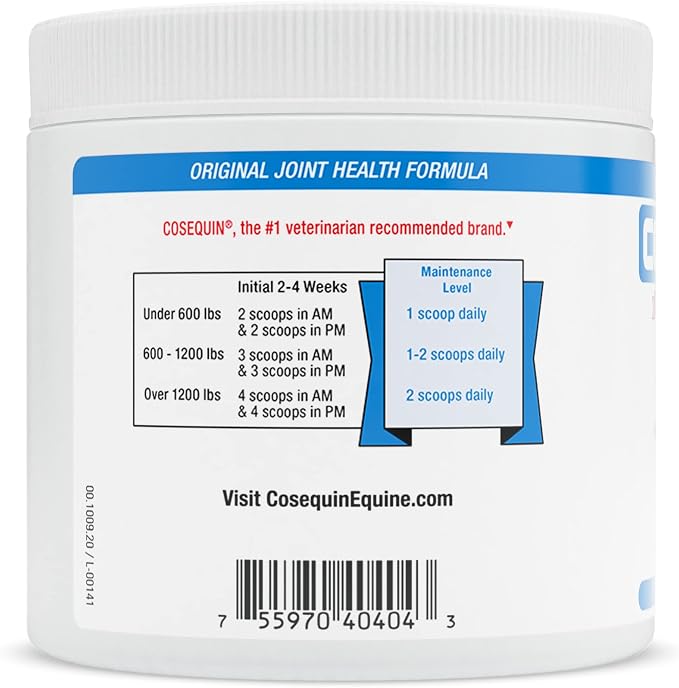 Nutramax Cosequin Original Horse Joint Health Supplement, Powder, 280g