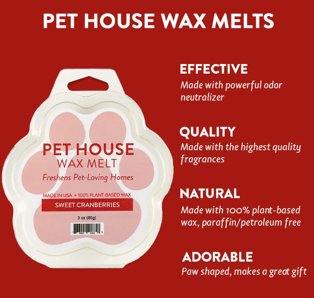 One Fur All® Sweet Cranberries Wax Melt — image 2