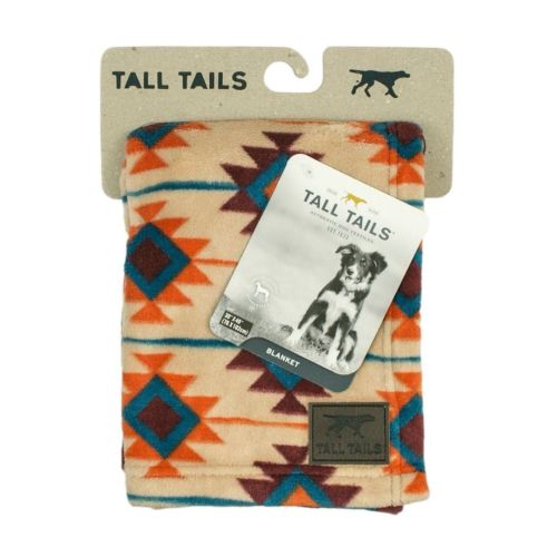 Tall Tails Southwest Print Baby-Soft Fleece Dog Blanket – 30 x 40 Inch