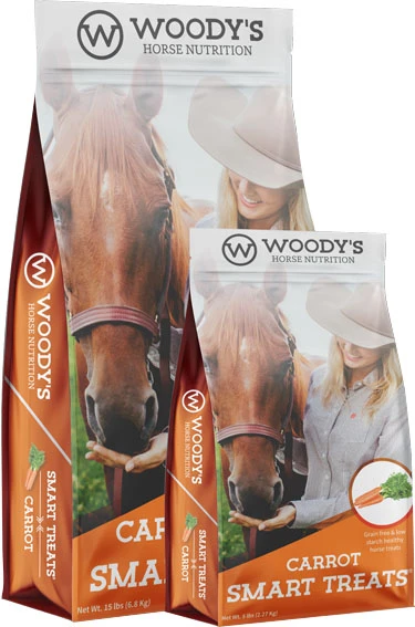 Woody's Horse Nutrition Smart Treats – Carrot