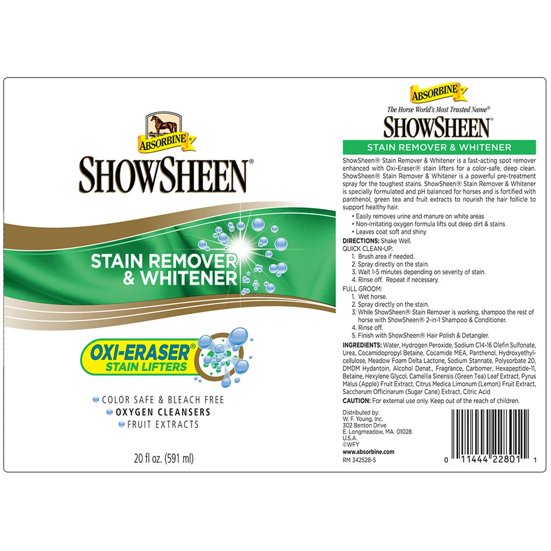 ShowSheen Stain Remover 20oz 