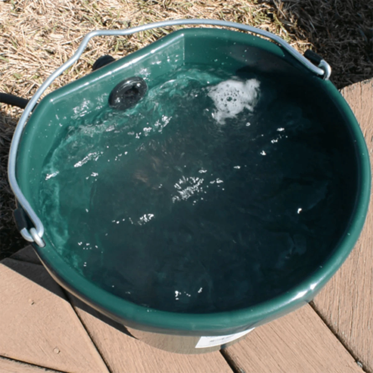Cowboys SELF-Cleaning Dog Waterer, 5-GAL, Green