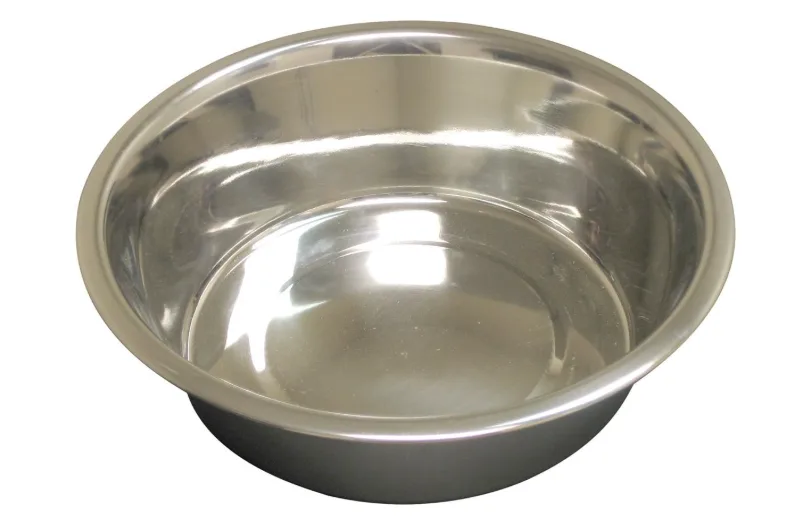 QT Dog Standard Stainless Steel Food Bowl, 7.5 QT — image 1