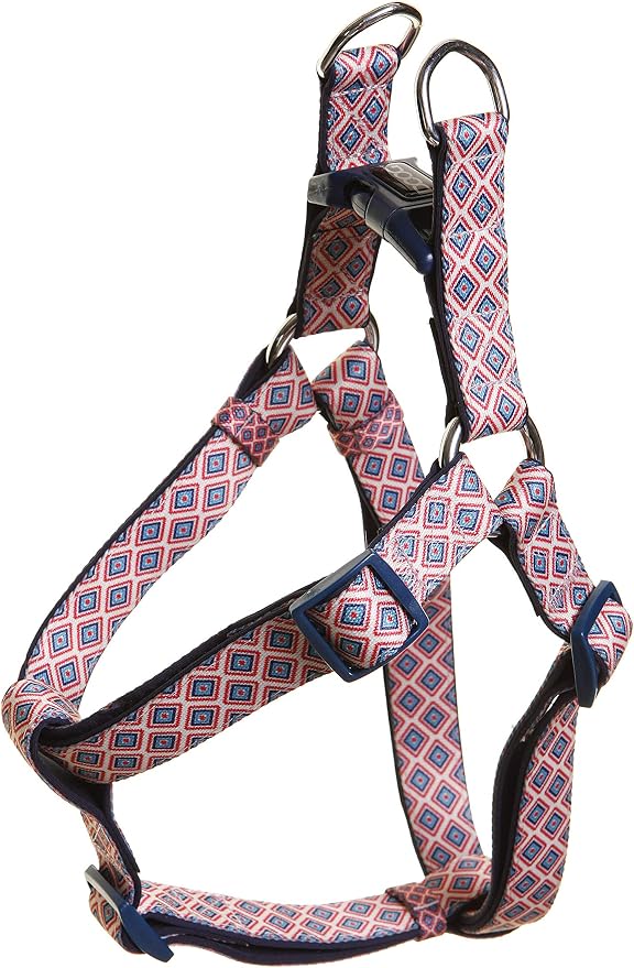 DOOG Gromit Neoflex Dog Harness, Small, Navy & Red, Soft Quick-Dry Neoprene Harness
