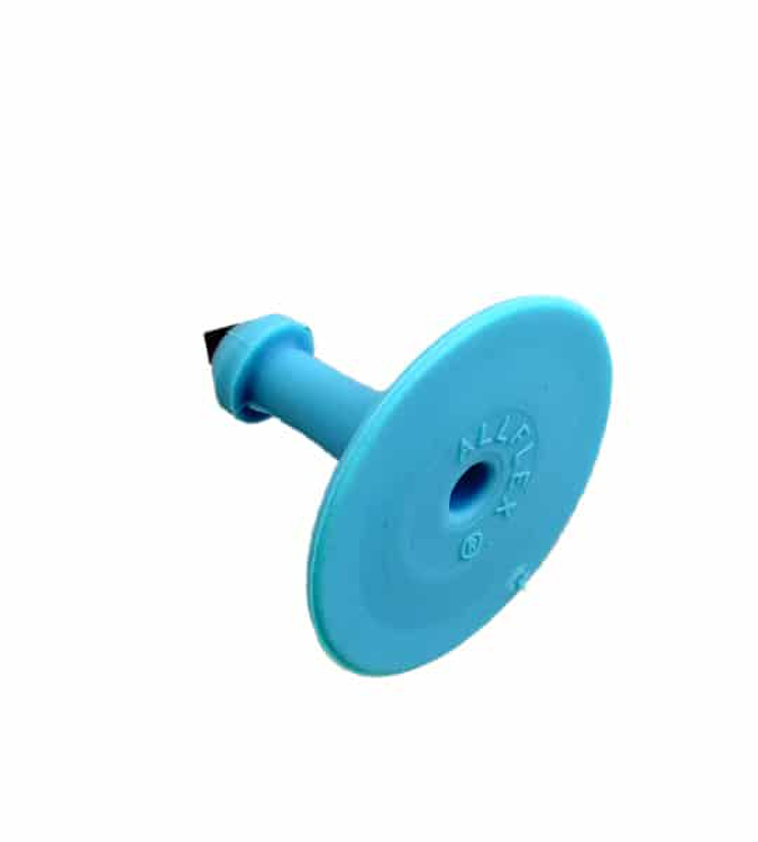 Allflex Global Small Male Livestock Ear Tag Buttons – Blue Replacement Studs, 25 Pack