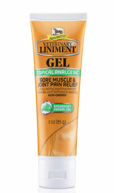 Vet Liniment Gel 3oz Tube 