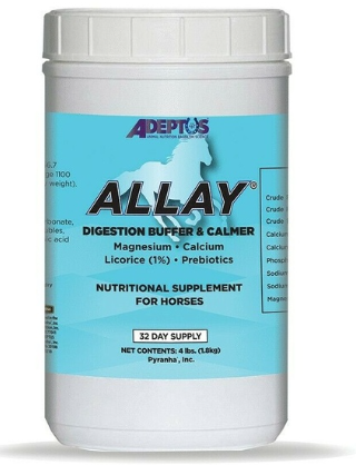Adeptus Nutrition Allay Antacid Horse Supplement – 4 lb