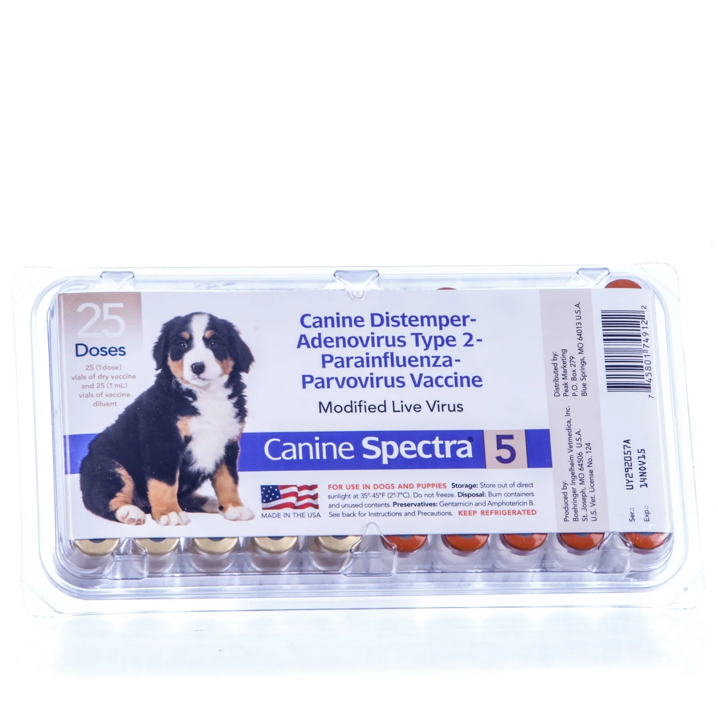 Canine Spectra 5 1ds W/Syringe
