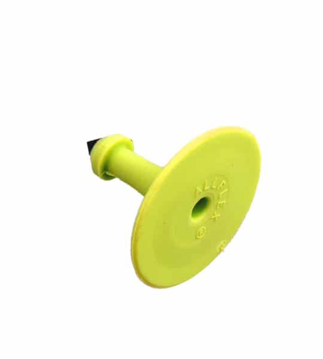 Allflex Global Small Male Livestock Ear Tag Buttons – yellow Replacement Studs, 25 Pack