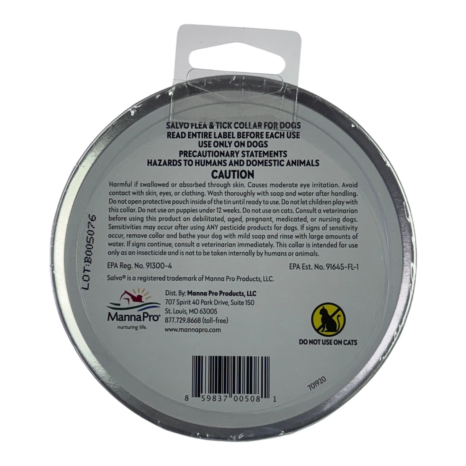 Salvo F&T Collar Large Dog 