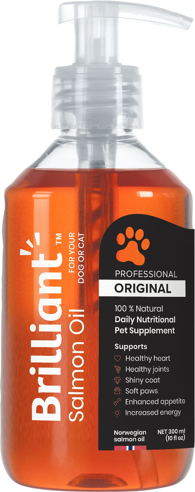 BRILLIANT SALMON OIL 10 OZ