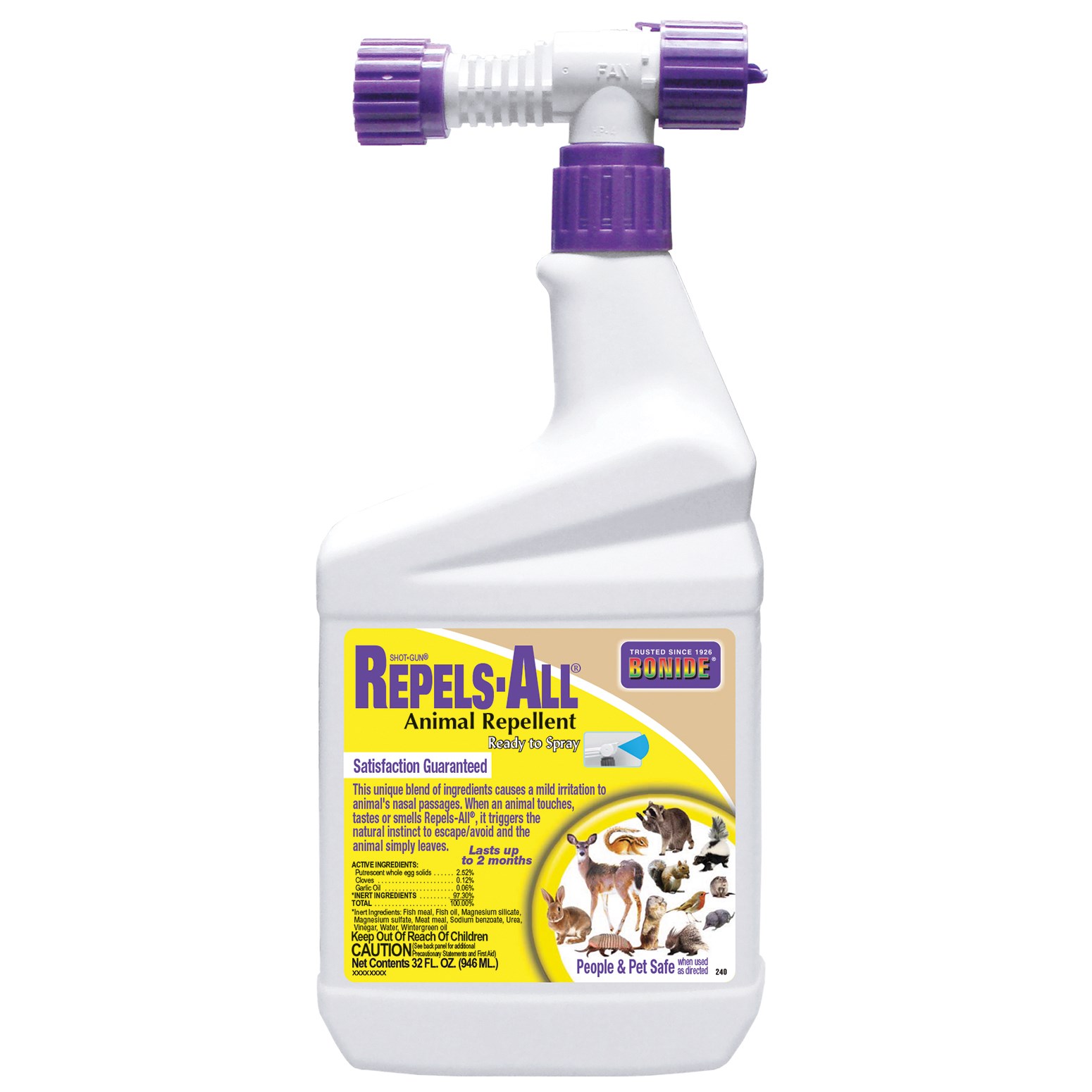 Bonide Repels-All Animal Repellent, 32 oz Ready-to-Spray