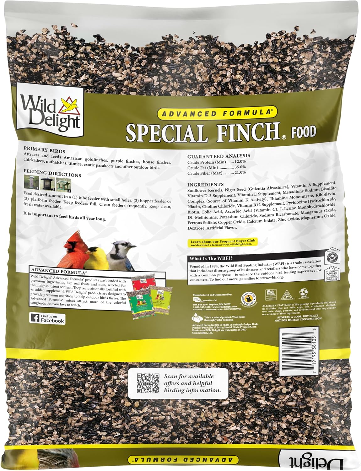 Wild Delight Advanced Formula Special Finch Food – 5 lb