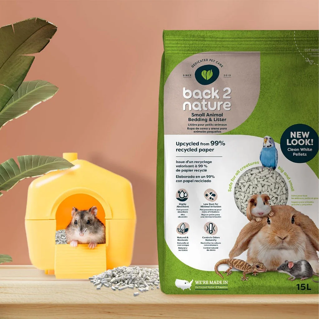 Back 2 Nature Small Animal Bedding & Litter 1ea/15 l