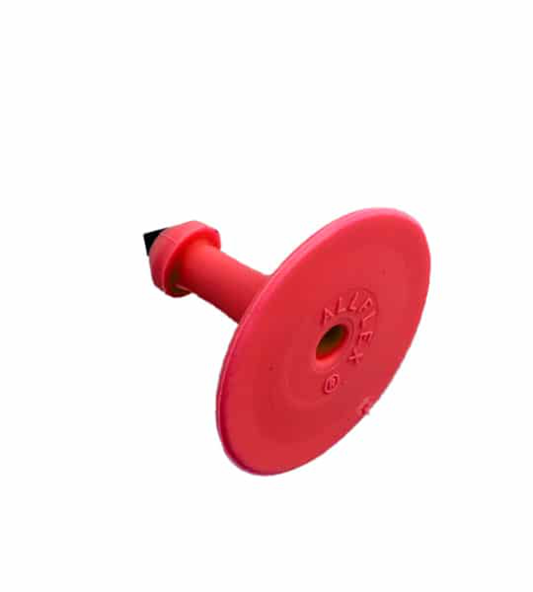 Allflex Global Small Male Livestock Ear Tag Buttons – red Replacement Studs, 25 Pack