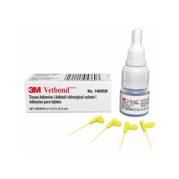 3M Vetbond Vetbond Tissue Adhesive 1469c,Blue