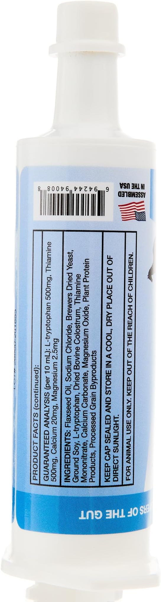 AniMed Ulc-R-Aid Gel for Horses – Gastric & Digestive Support Supplement, 60 mL Syringe