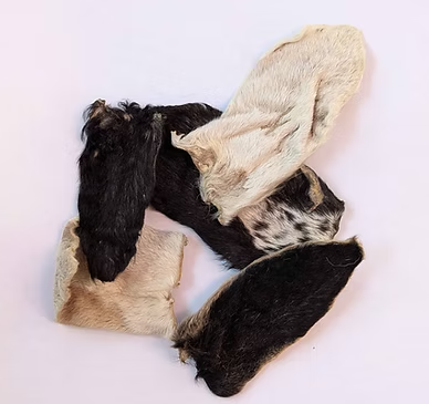 QT Dog Goat Hearz Natural Goat Ear Dog Chew — image 2