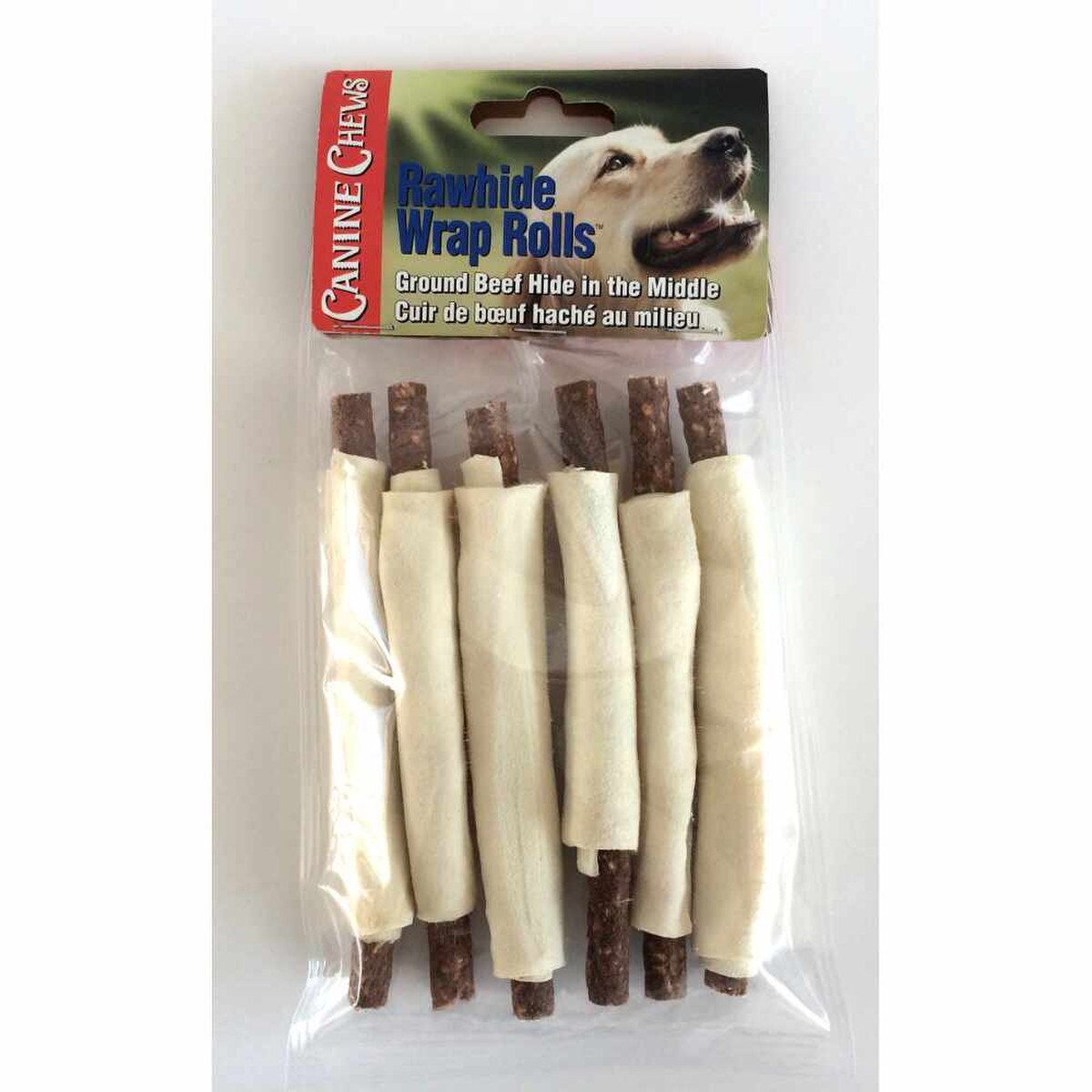 6pk Assorted 3" Rawhide Wrap Rolls