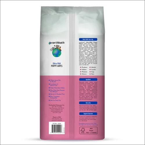 Travel Wipes-Puppy 30ct