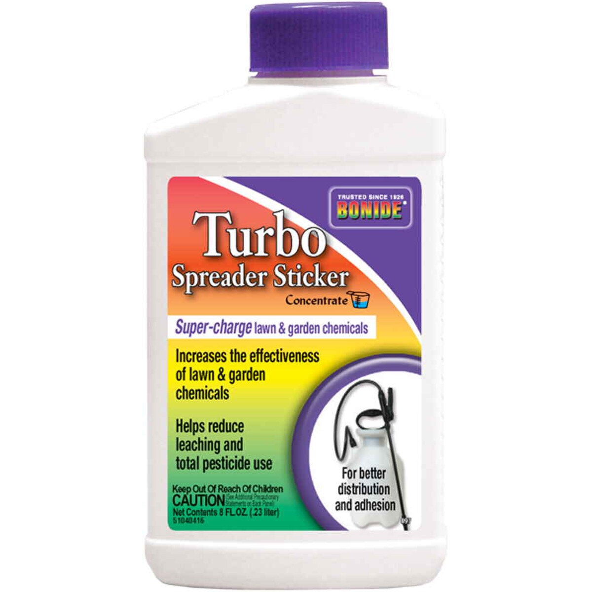 Turbo Spreader Sticker 8oz