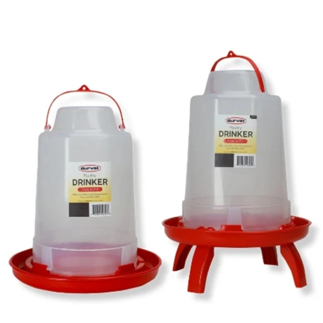  Poultry Drinker w/ Fill Cap & Legs - 5L