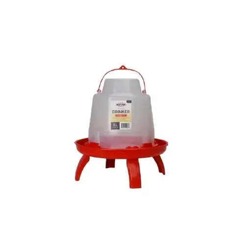  Poultry Drinker w/ Fill Cap & Legs - 5L