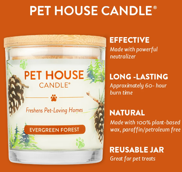 One Fur All® Pet House Evergreen Forest Candle — image 2