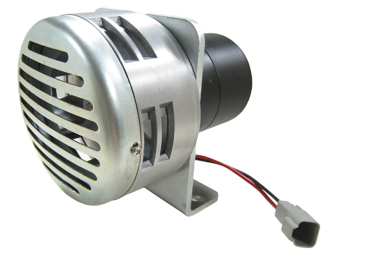 NRS Pierce Heavy Duty Cattle Siren for Ranch & Feed Trucks – 12V Weatherproof Livestock Call Siren, 1.5-Mile Range — image 1