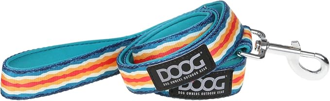 DOOG SCOUT Neoprene Dog Leash – Small, Soft, Lightweight & Water-Friendly