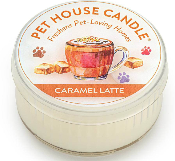 One Fur All® Pet House Caramel Latte Mini Candle – 1.5 oz